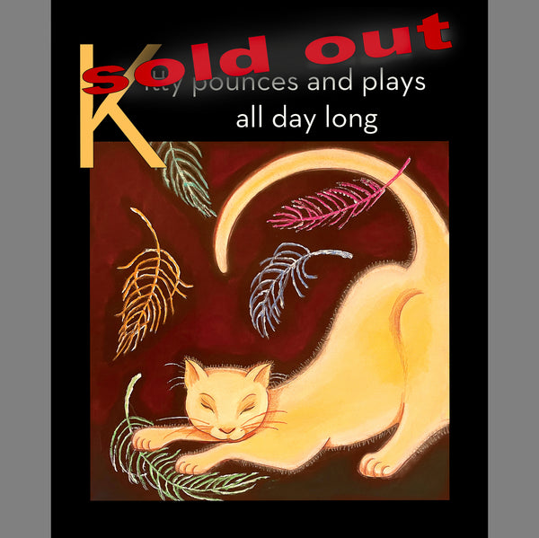 Set K: ABC book with Frisky Kitty Luminette nightlight - SOLD OUT