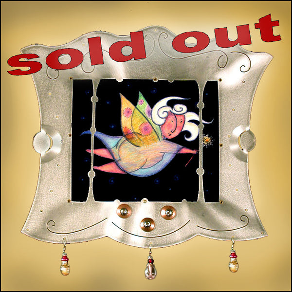 Night Fairy Sconce - alum - SOLD OUT