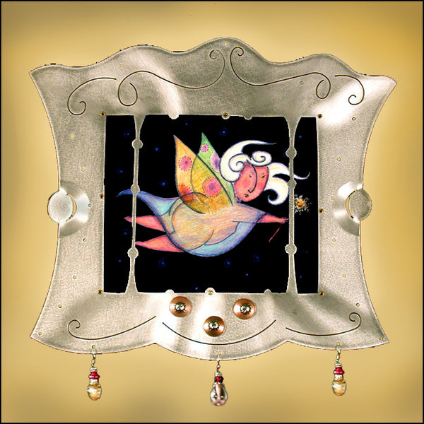 Night Fairy Sconce - alum - SOLD OUT