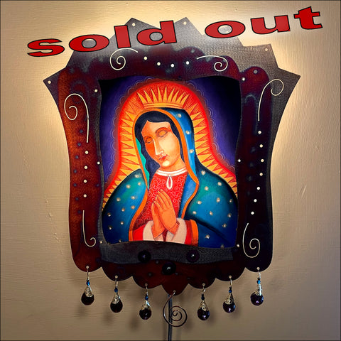 Virgin of Guadalupe Sconce - copper - SOLD OUT