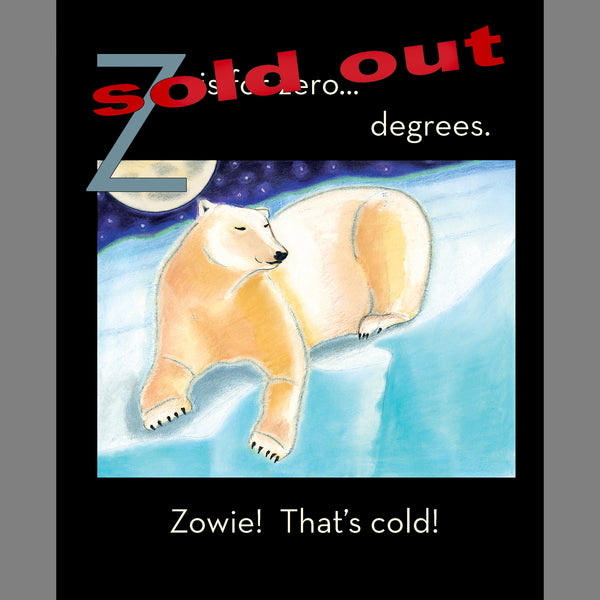 Set Z: ABC book with Polar Bear Luminette nightlight - SOLD OUT