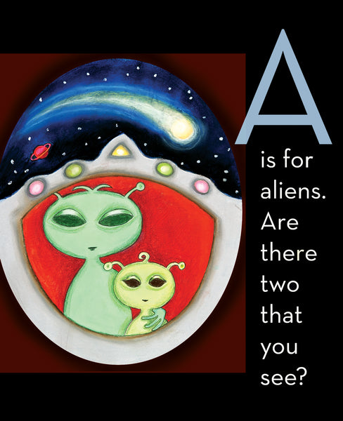 A is for Aliens ABC book
