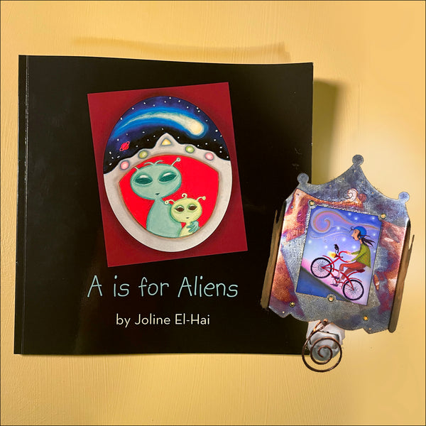 Set B: ABC Book with Bicycle Ride Luminette nightlight - SOLD OUT
