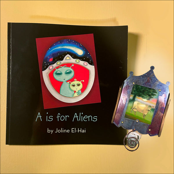 Set C: ABC book with Cow Luminette nightlight - SOLD OUT