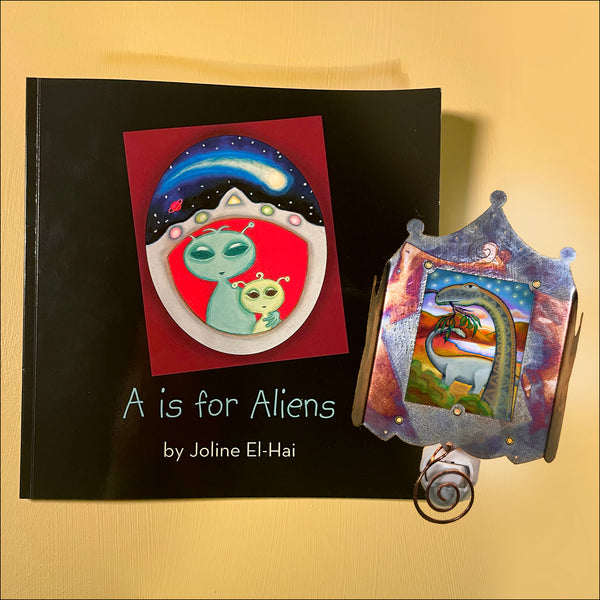 Set D: ABC book with Dinosaurs Luminette nightlight - SOLD OUT