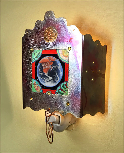 Set E: ABC book with Earth Peace Luminette nightlight