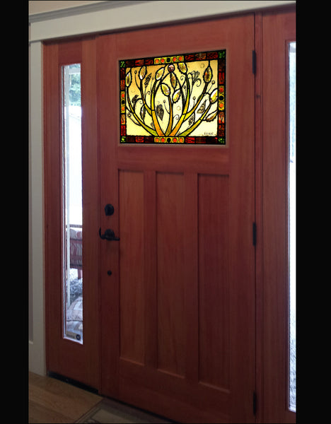 Tree  of Life door window