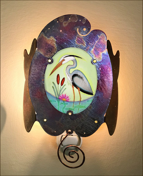 Great Blue Heron Luminette - 5 LEFT!