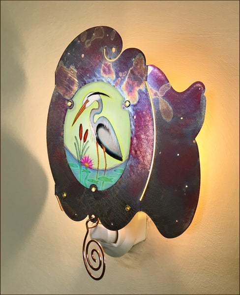 Great Blue Heron Luminette - SOLD OUT