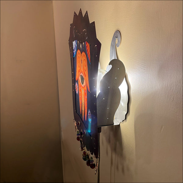 Hamsa Sconce - copper - SOLD OUT