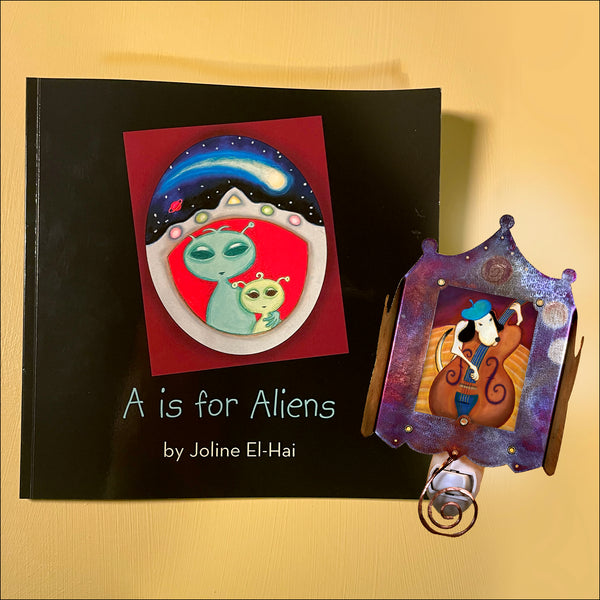 Set J: ABC book with Rhythm Dawg Luminette nightlight - SOLD OUT