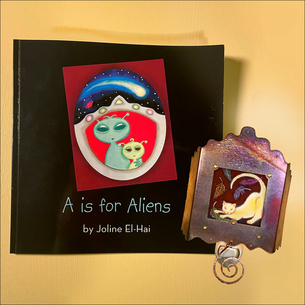 Set K: ABC book with Frisky Kitty Luminette nightlight - SOLD OUT