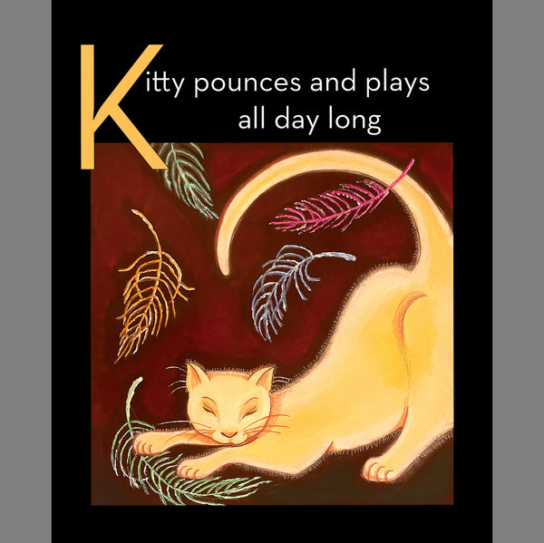 Set K: ABC book with Frisky Kitty Luminette nightlight - SOLD OUT