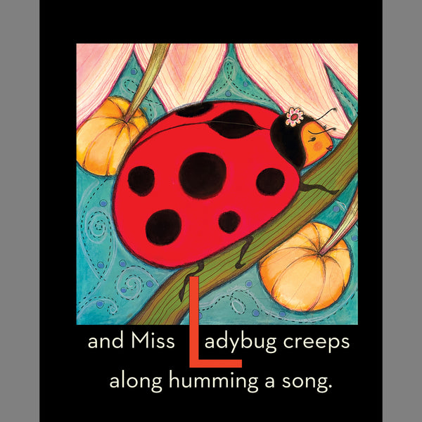Set L: ABC book with Ladybug Lumnette nightlight