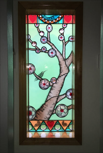 Hummingbird window