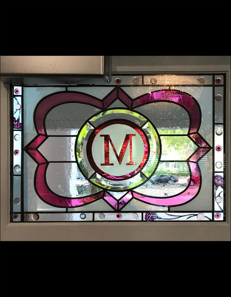 Phi Mu Sorority door windows