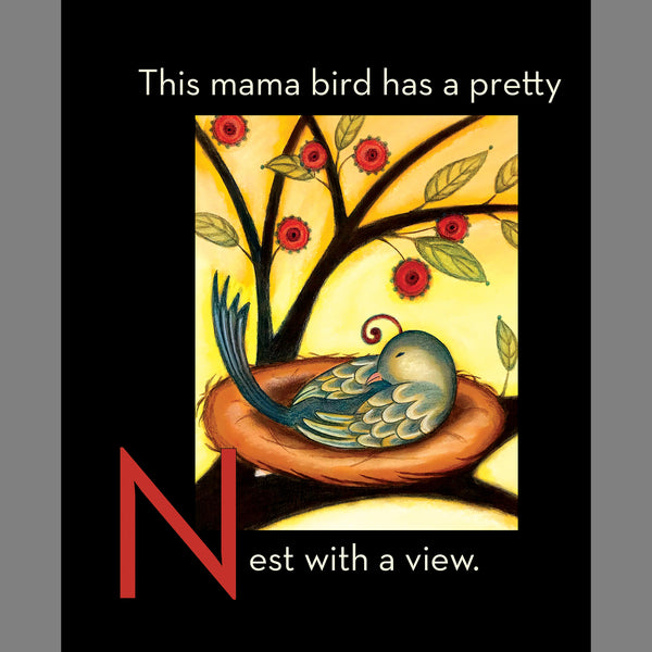 Set N: ABC book with Nest Luminette Nightlight - SOLD OUT