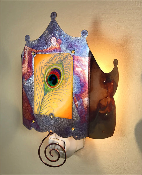 Set F: ABC book with Peacock Feather Luminette nightlight - SOLD OUT