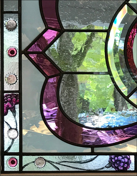 Phi Mu Sorority door windows