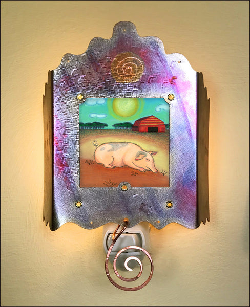 Set P: ABC book with Pig Luminette nightlight
