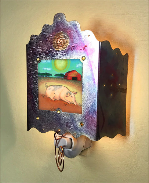 Set P: ABC book with Pig Luminette nightlight