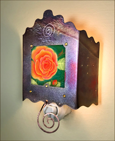 Set R: ABC book with Rose Luminette nightlight