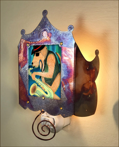Sax Dog Luminette- SOLD OUT