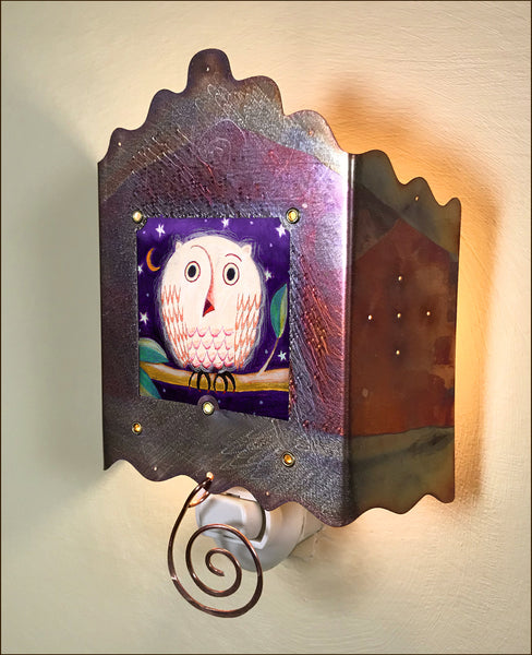 Set O: ABC book with Snowy Owl Luminette nightlight