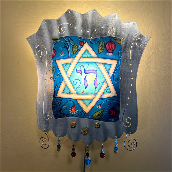 Star of David Sconce - aluminum - SOLD OUT