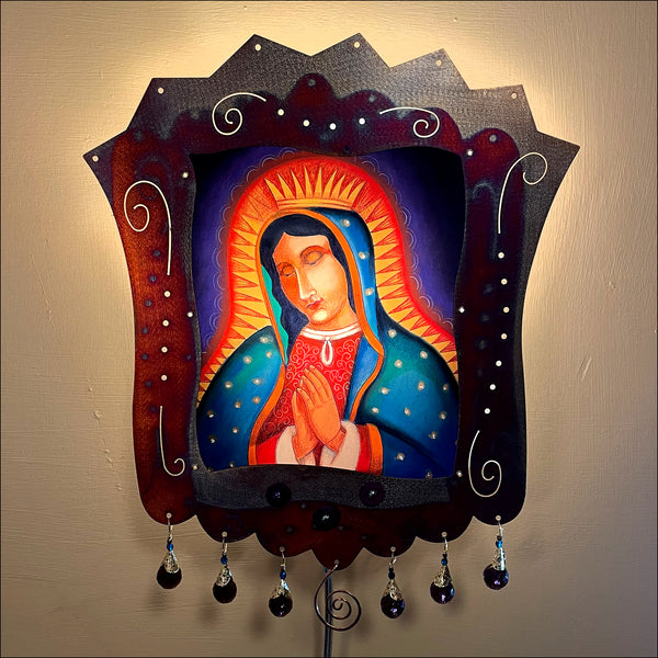 Virgin of Guadalupe Sconce - copper - SOLD OUT