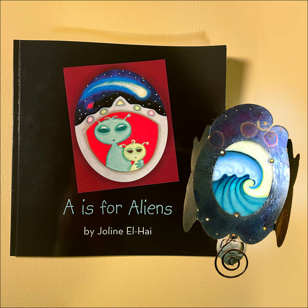 Set W: ABC book with Wave Luminette nightlight - SOLD OUT