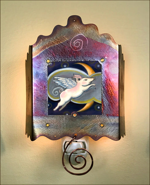 Set Z4: ABC book with Winged Pig Luminette nightlight - SOLD OUT