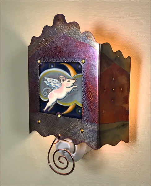 Set Z4: ABC book with Winged Pig Luminette nightlight - SOLD OUT