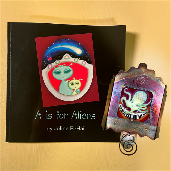 Set Z3: ABC book with Octava-pus Luminette nightlight - SOLD OUT