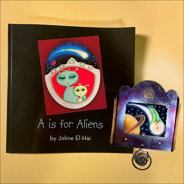 Set Z5: ABC book with Shooting Star Luminette nightlight - SOLD OUT