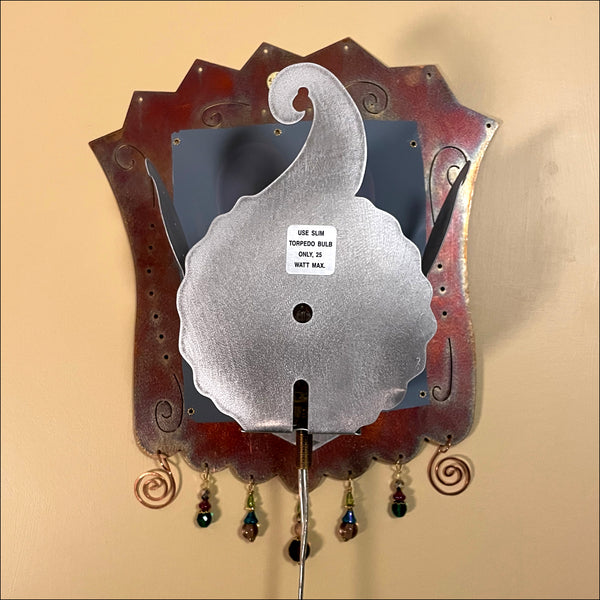 Heartflower Sconce - alum - SOLD OUT