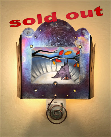 Bat Moonrise Luminette - SOLD OUT