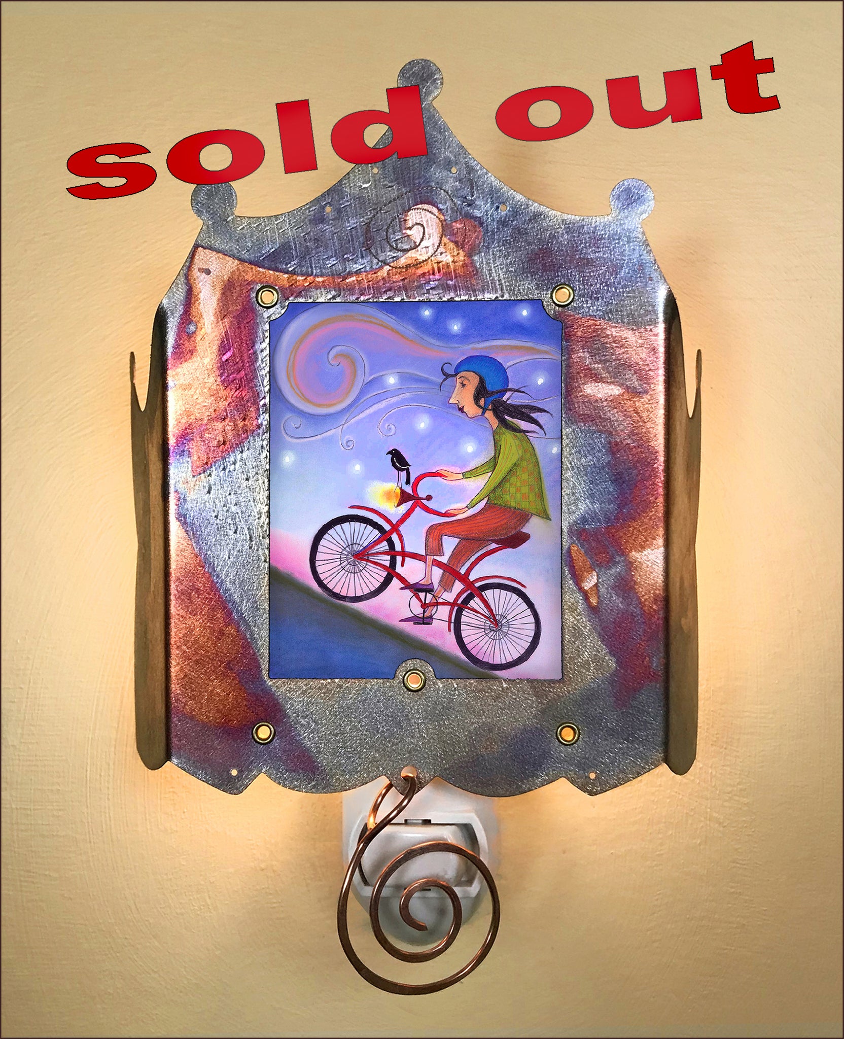 Bicycle Ride Luminette - SOLD OUT