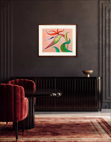 Bird of Paradise Print