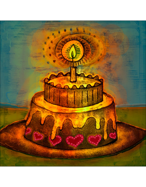 Celebration Cake Print