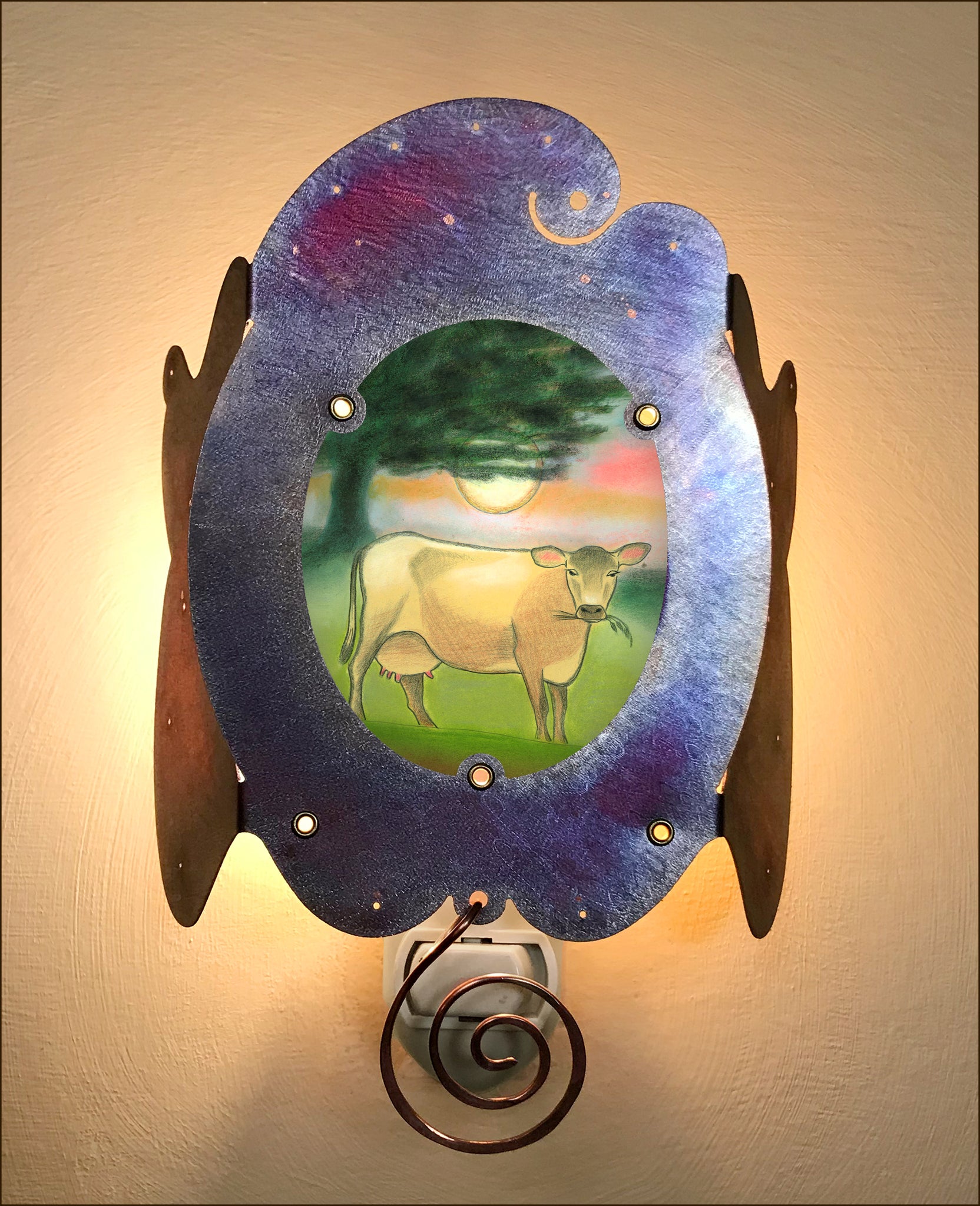 Cow  Luminette -1 LEFT