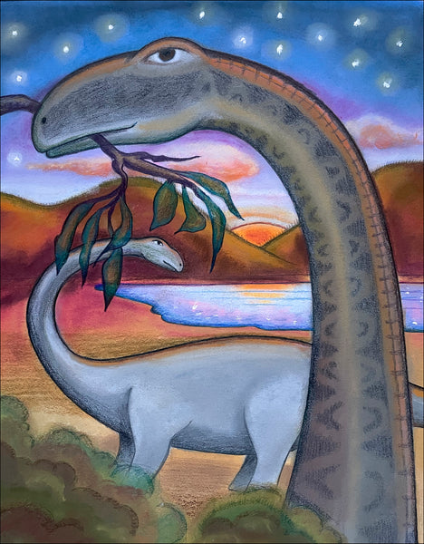 Dinosaurs Print