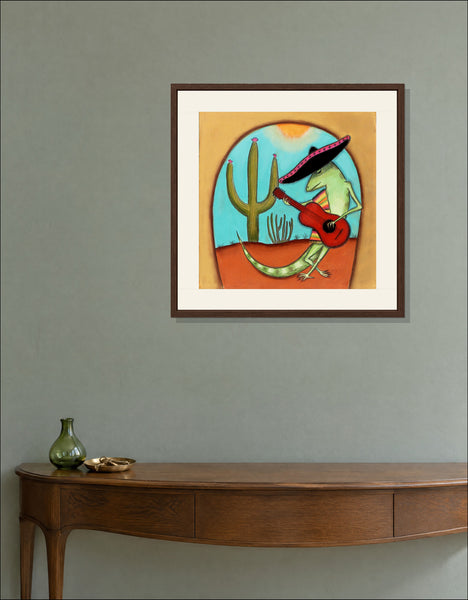 El Lagarto Print