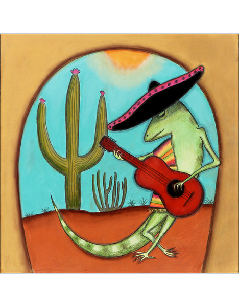 El Lagarto Print