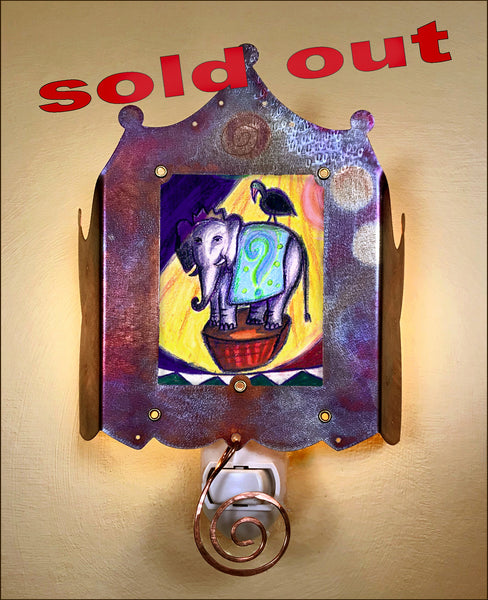 Elephant Luminette - SOLD OUT