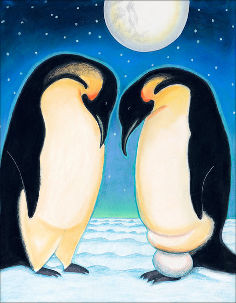 Emperor Penguins Print
