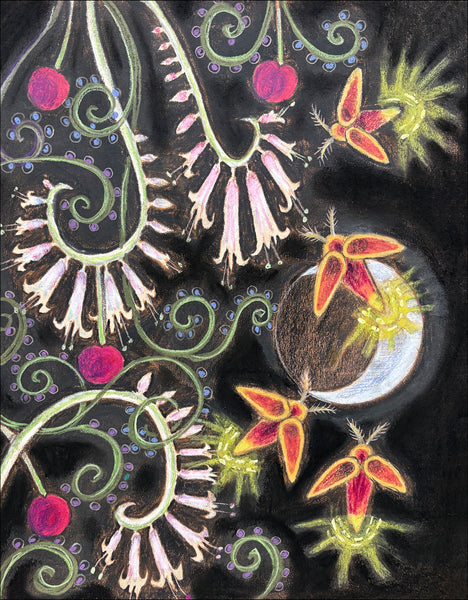Fireflies Print