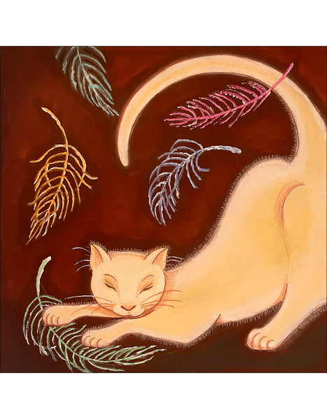 Frisky Kitty Print