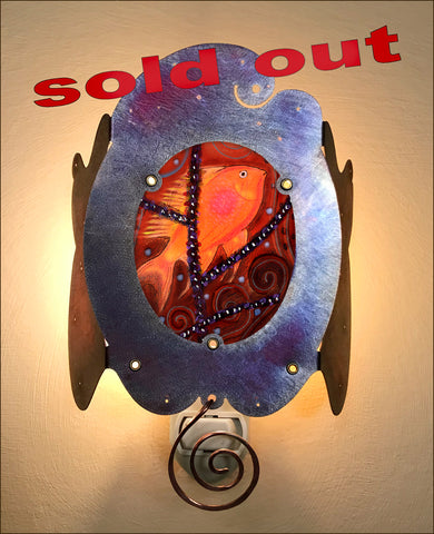 Golden Fish Luminette - SOLD OUT