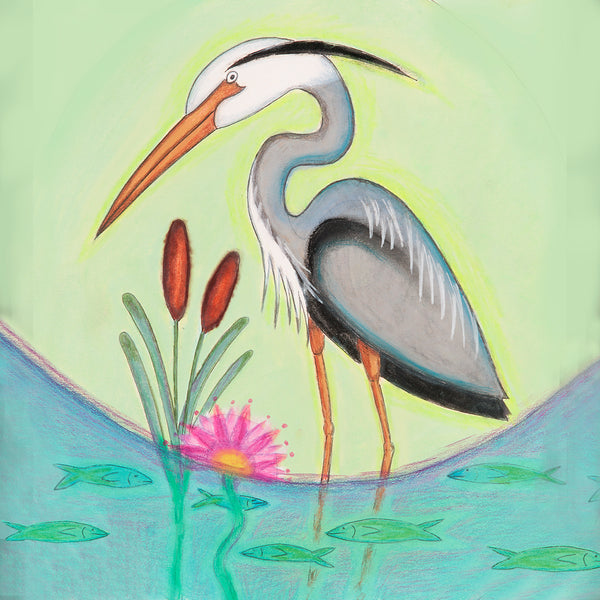 Great Blue Heron Print